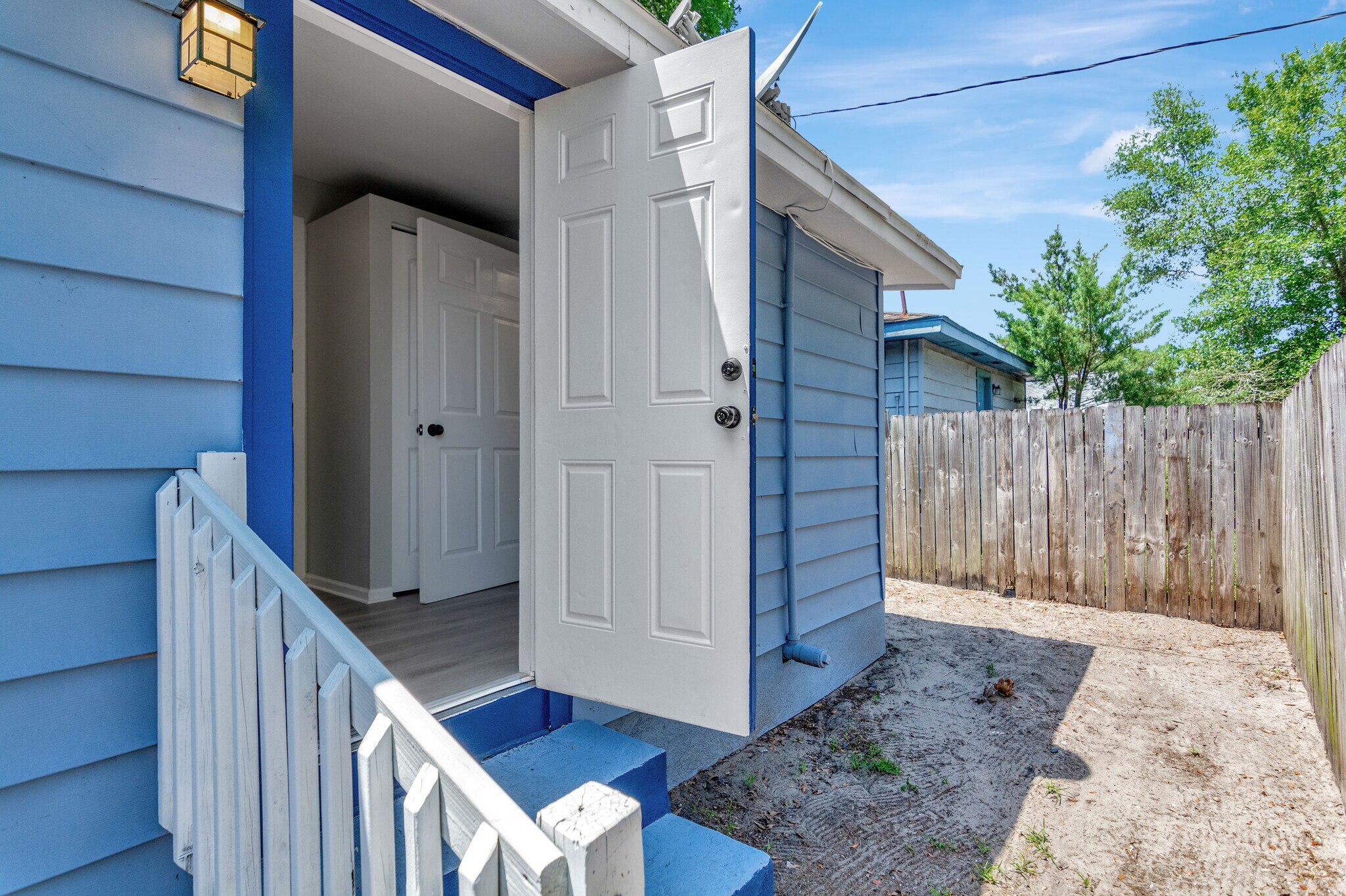 Back door from 2nd Bedroom - 1485 Hamlet Ave