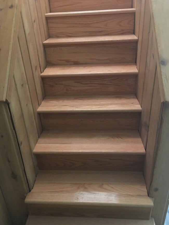 stairs to downstairs - 1955 N Woodrow St