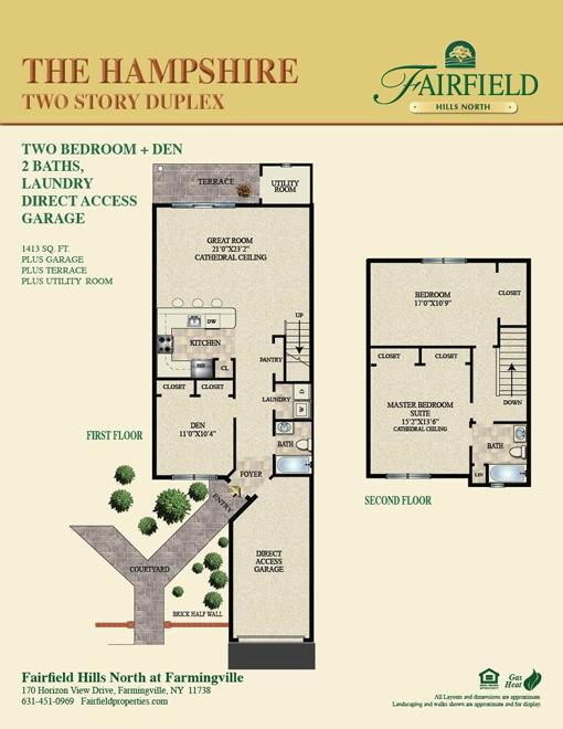 Floorplan - Fairfield Hills North At Farmingville