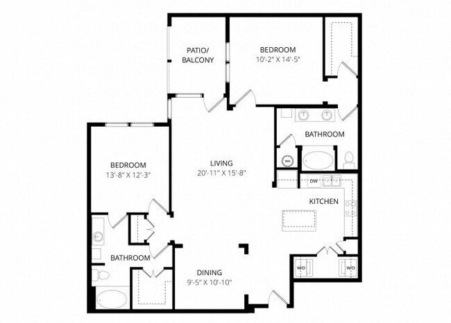 Floorplan - The Enclave at Brookside