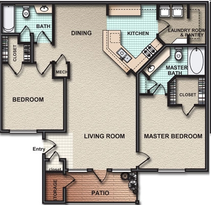 The Briarwood - Glen Park Apartment Homes