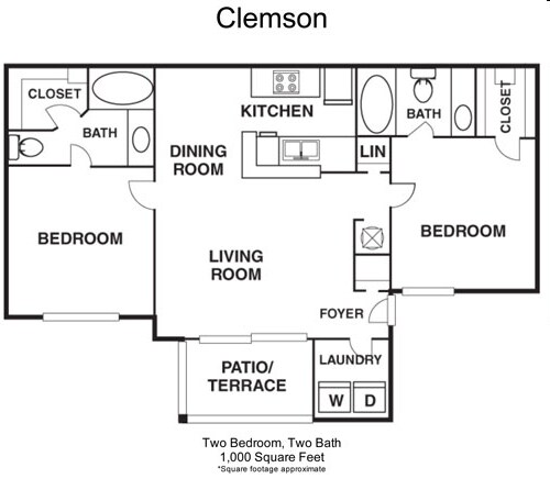 2BR/2BA - Central Park
