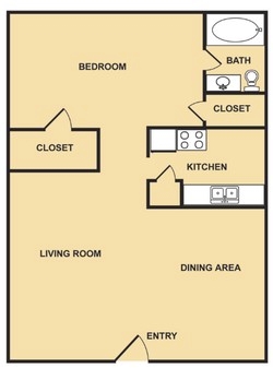 Plan B - Tanglewood Place Apartments