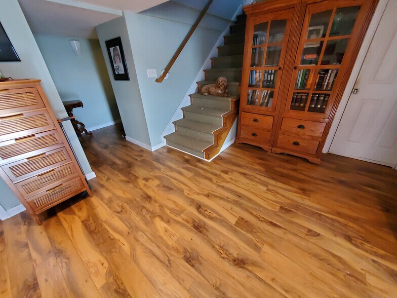 Basement Stairs coming down from the dining room - 621 Broadview Dr