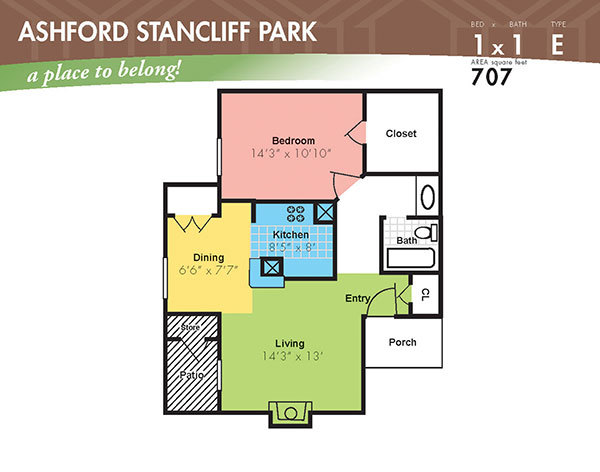 Floorplan - Ashford Stancliff Park