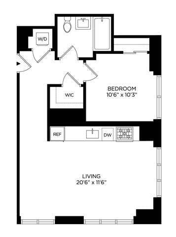 Floorplan - Lincoln at Bankside