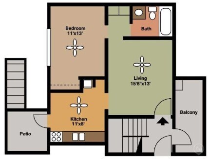 Floorplan - La Aloma Apartments