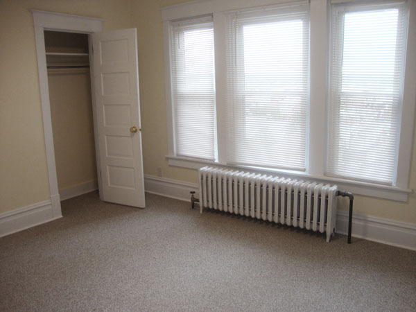 Second Bedroom (10'3" x 12'6") from hall door. - 14 E Weber Ave
