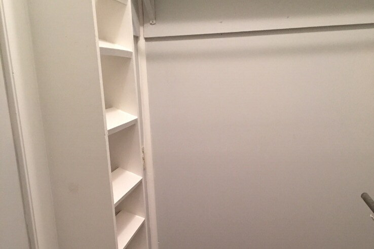 Shoe shelf in walk-in - 1520 S Louisiana St