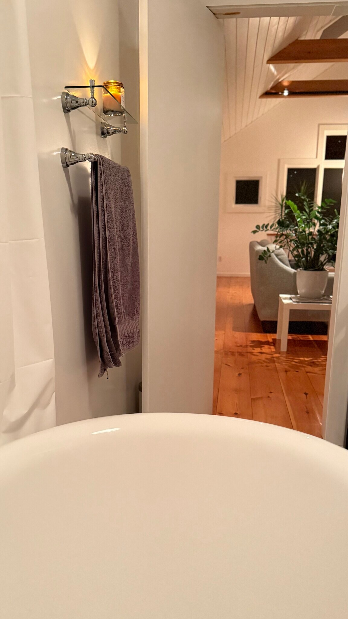 Bathroom view from Tub/Shower - 33 Conant Valley Rd