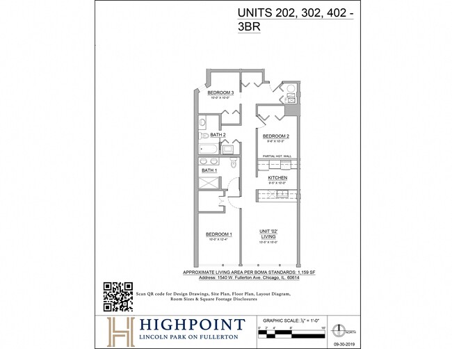 Floorplan - HIGHPOINT Lincoln Park on Fullerton