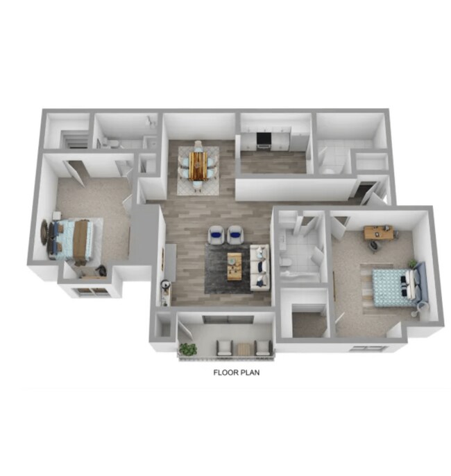 Floorplan - 1 Park Central Apartment Homes