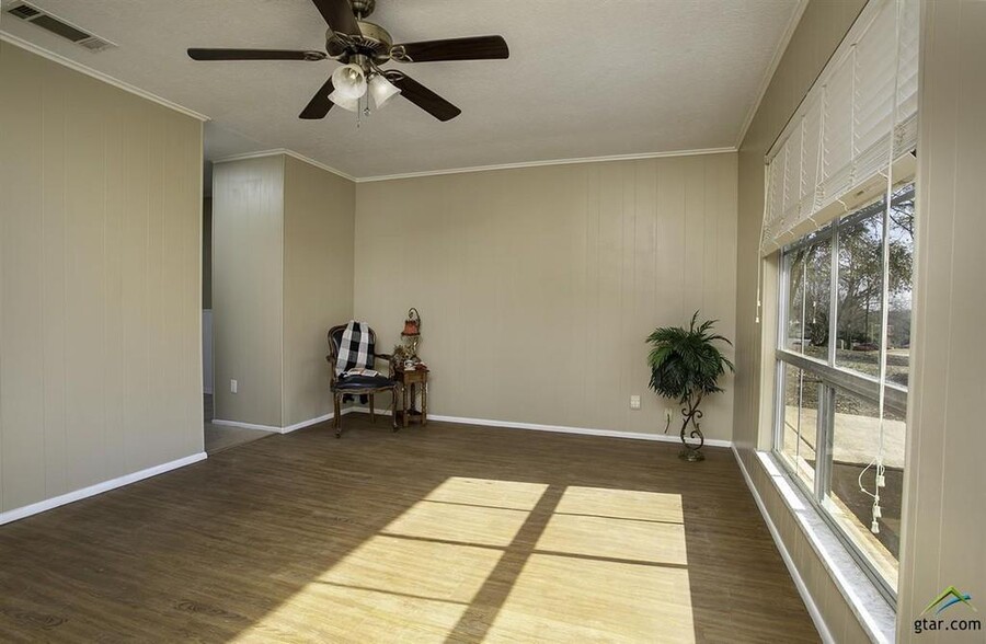 New fan, paint, flooring - 1511 Milam Dr