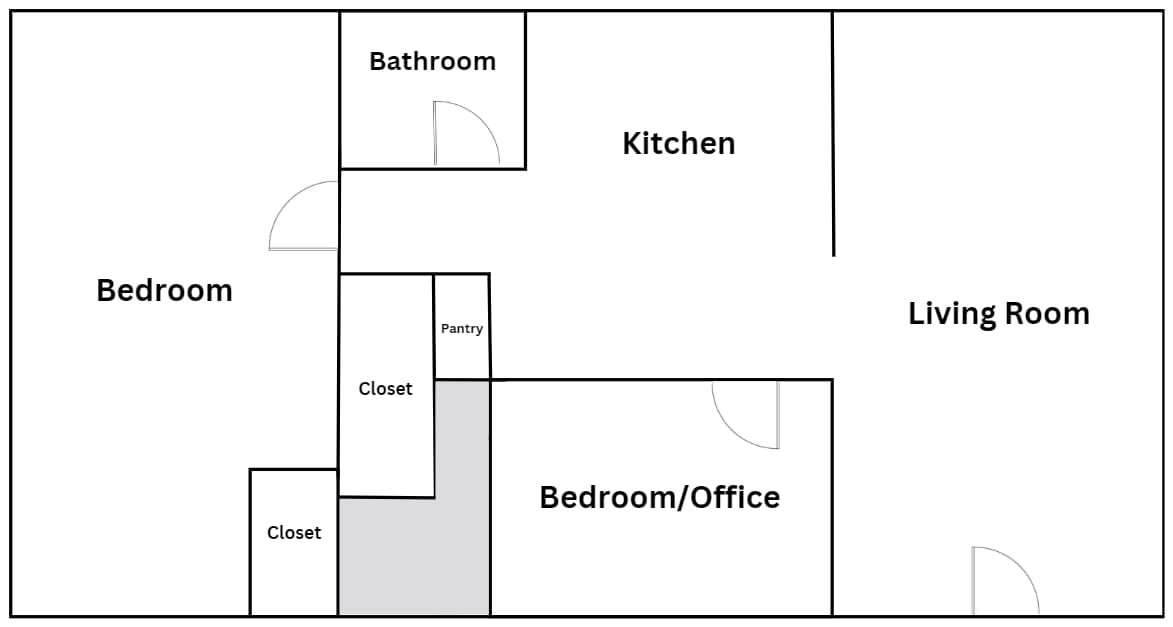 Floorplan - 2612 Louisiana Ave