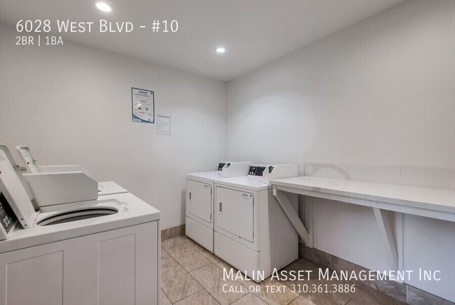 Laundry on-site - 6028 West Blvd
