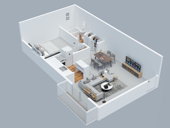 1BD 1BA Standard - Parkview Estates