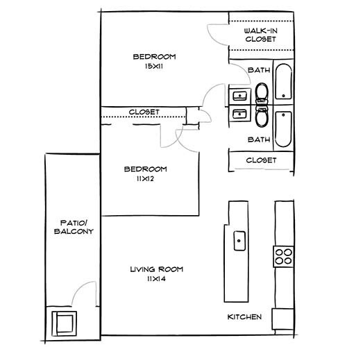 Floorplan - 707 Leahy