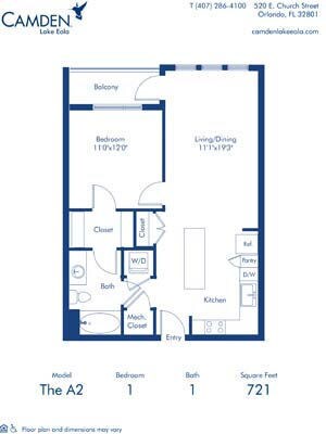 Floorplan - Camden Lake Eola