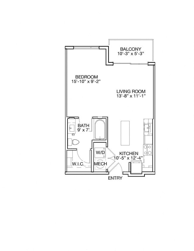 Floorplan - Ainsley at the Collective