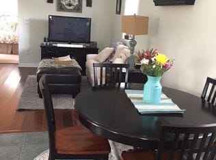 View from kitchen to living room - 91 Waterman Ave