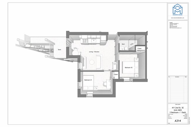 Floorplan - Brand-New Luxury Residences in the Heart of Historic Capitol Hill