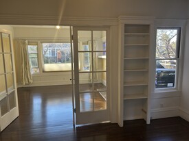 View into bedroom from living room - 2315 Ward St