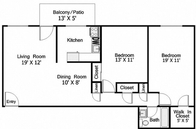 Floorplan - Fort Strong Properties