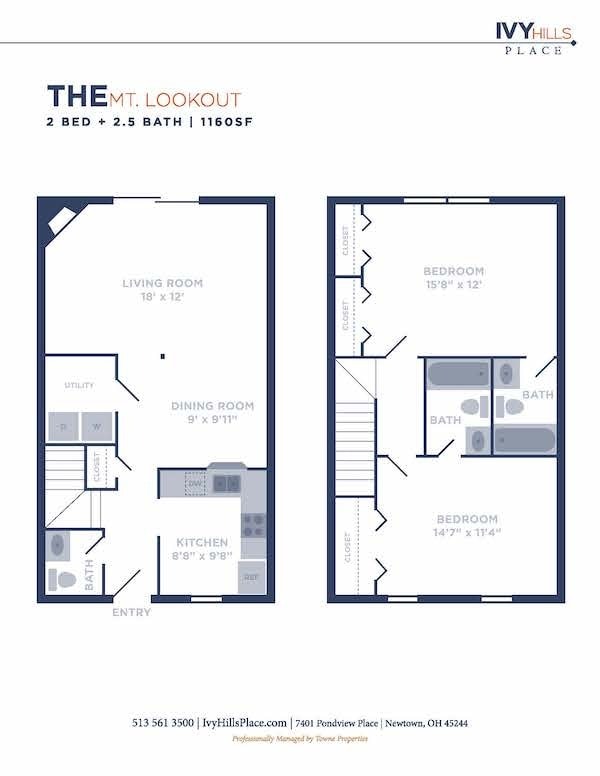 Floorplan - Ivy Hills Living Spaces