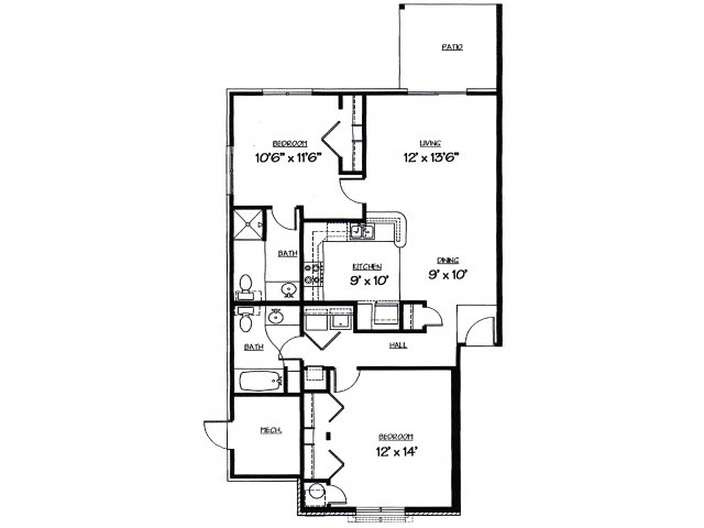 Meadow Floor Plan - Liv Wildwood