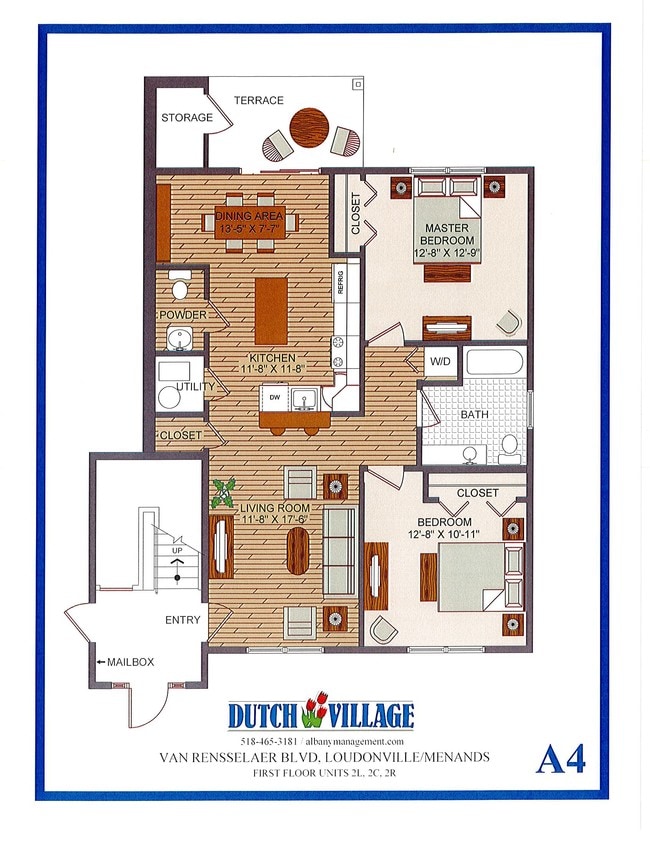Floorplan - Dutch Village IV