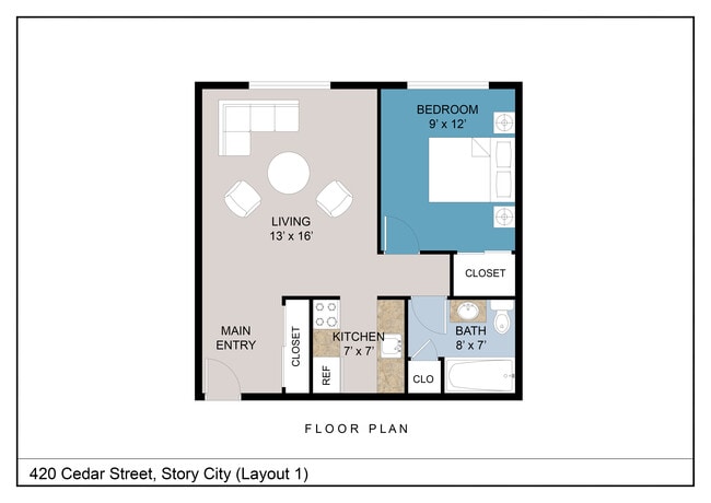 Floorplan - Bergengreen Apartments