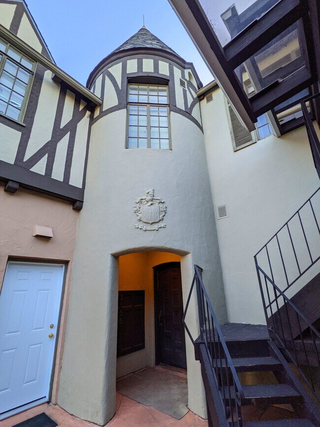 Entrance to Main building - 2555 Le Conte Ave