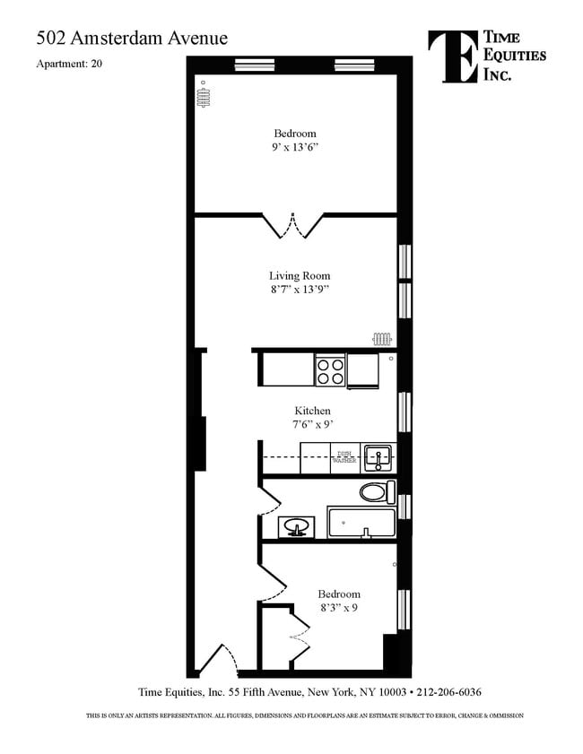Floorplan - 502-504 Amsterdam Avenue