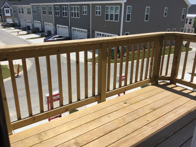 2nd floor balcony - 208 Hickory Plains Rd