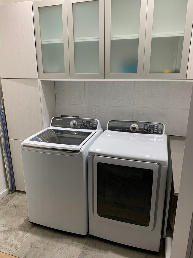 Washer and Dryer in house - 438 N Stone Mountain Dr