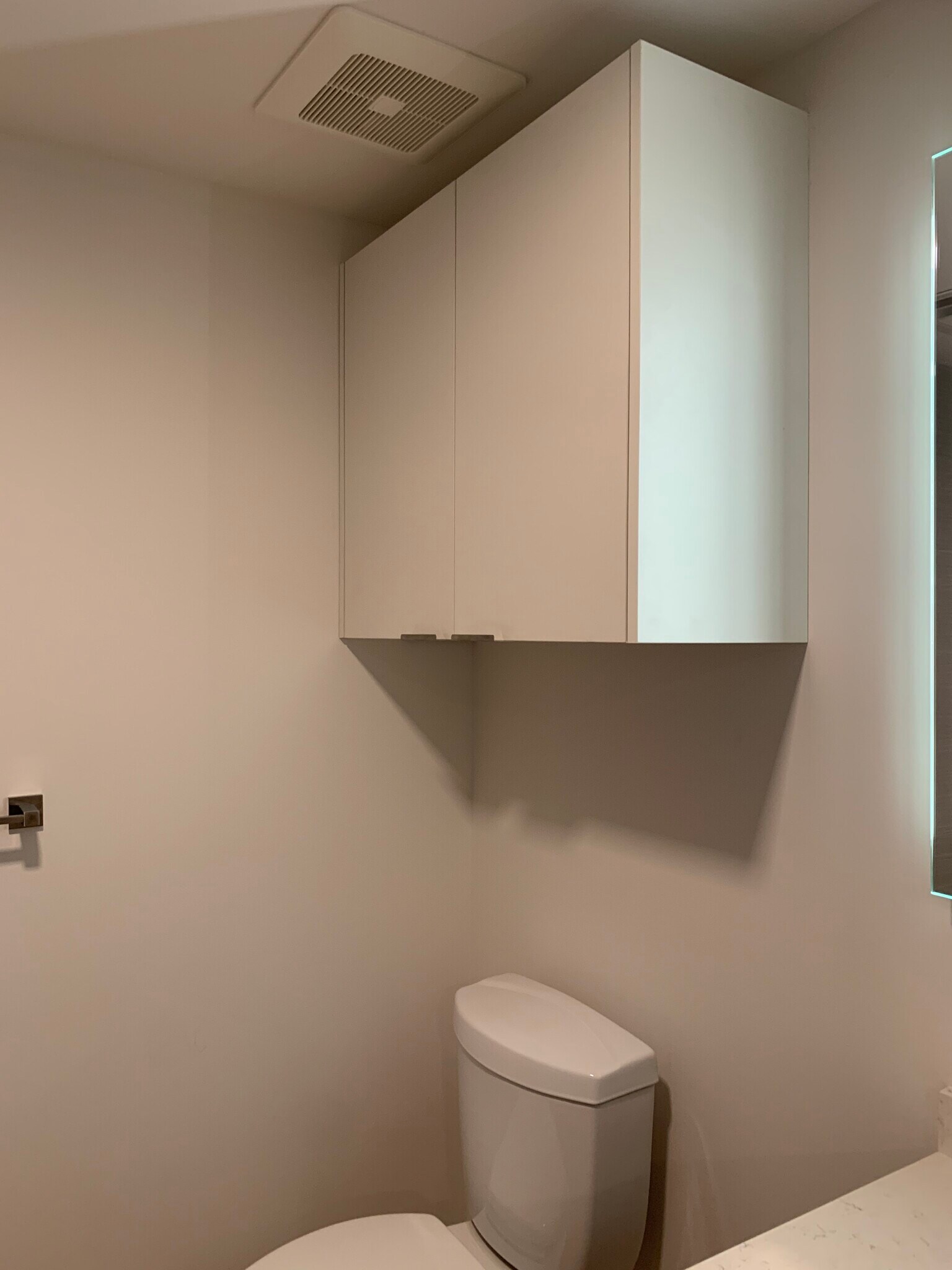 bathroom storage - 718 W Babcock St