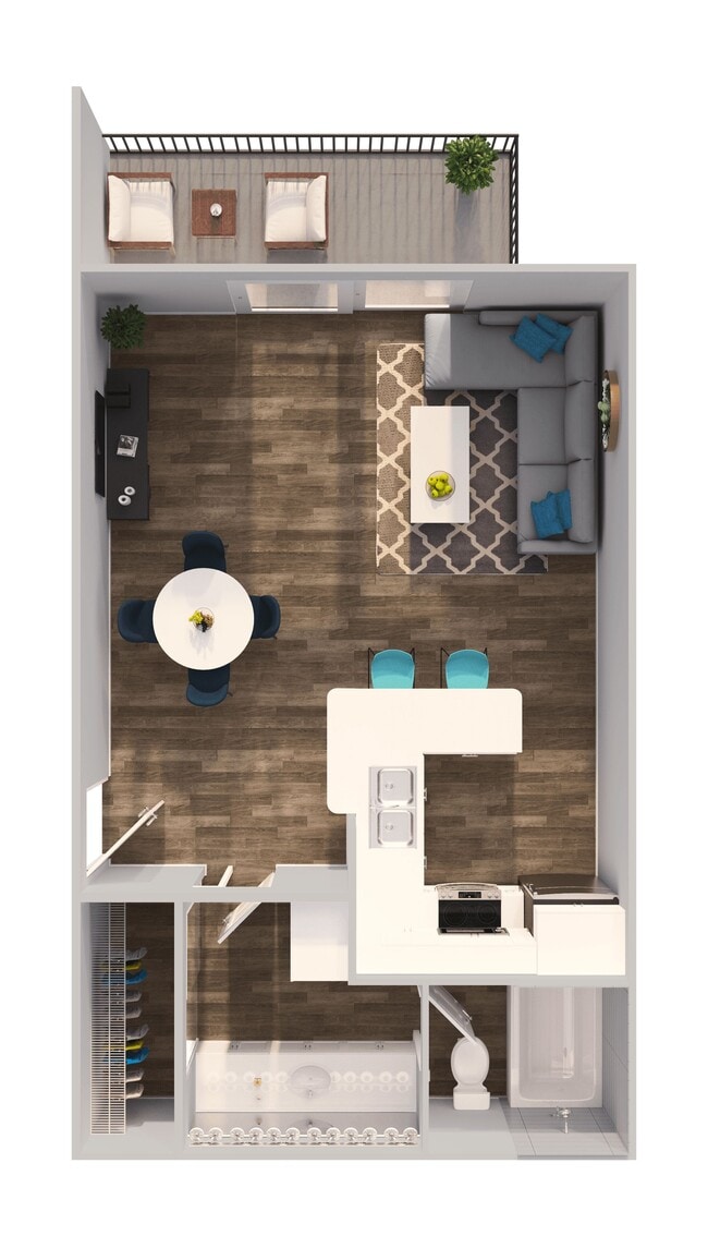 Floorplan - San Regis Apartments