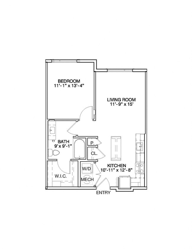 Floorplan - Ainsley at the Collective