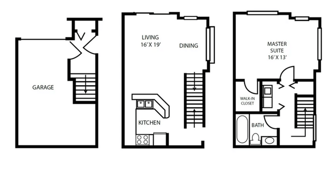 Floorplan - Pallas Townhomes and Apartments