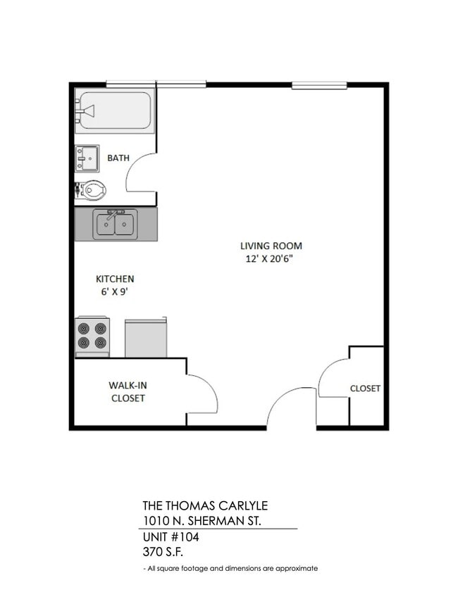 Floorplan - The Thomas Carlyle