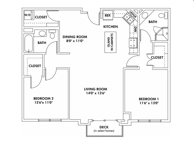 2BR/2BA - Heritage Landing