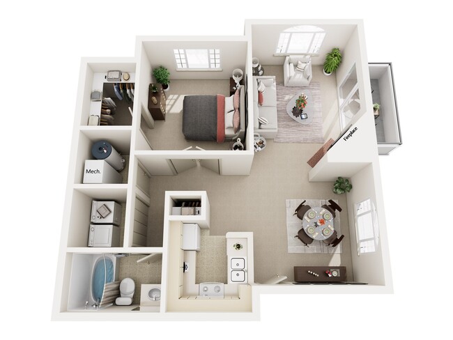 Floorplan - Alvista Trailside Apartments