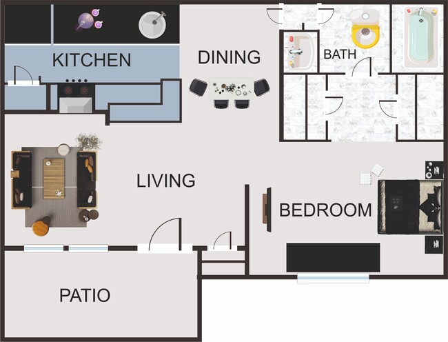 Floorplan - Palms on Rolling Creek