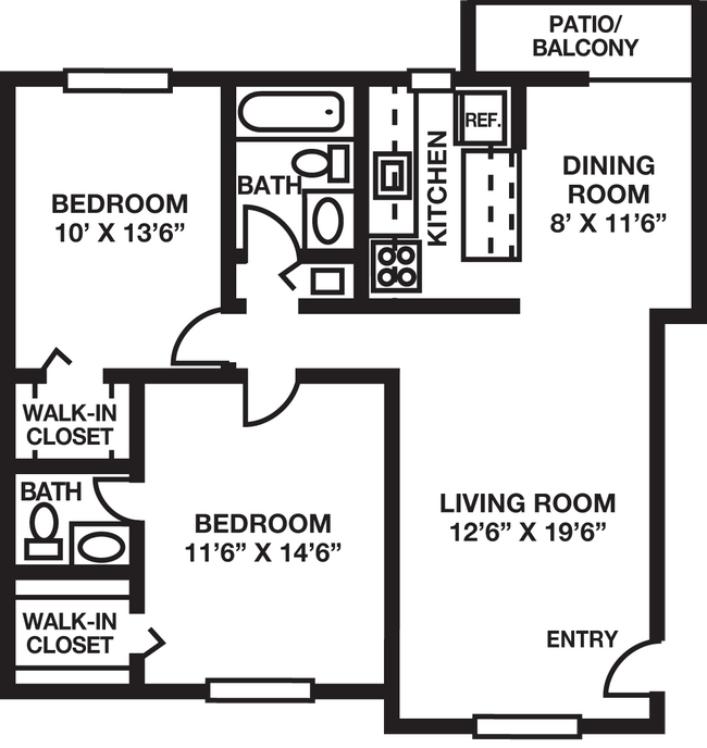 2/1.5 - The Park at Verona New
