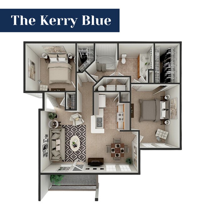 Floorplan - Beaumont Farms Apartments