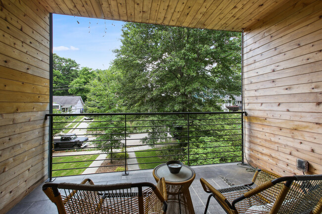 Upstairs front patio - 129 Holiday Ave NE