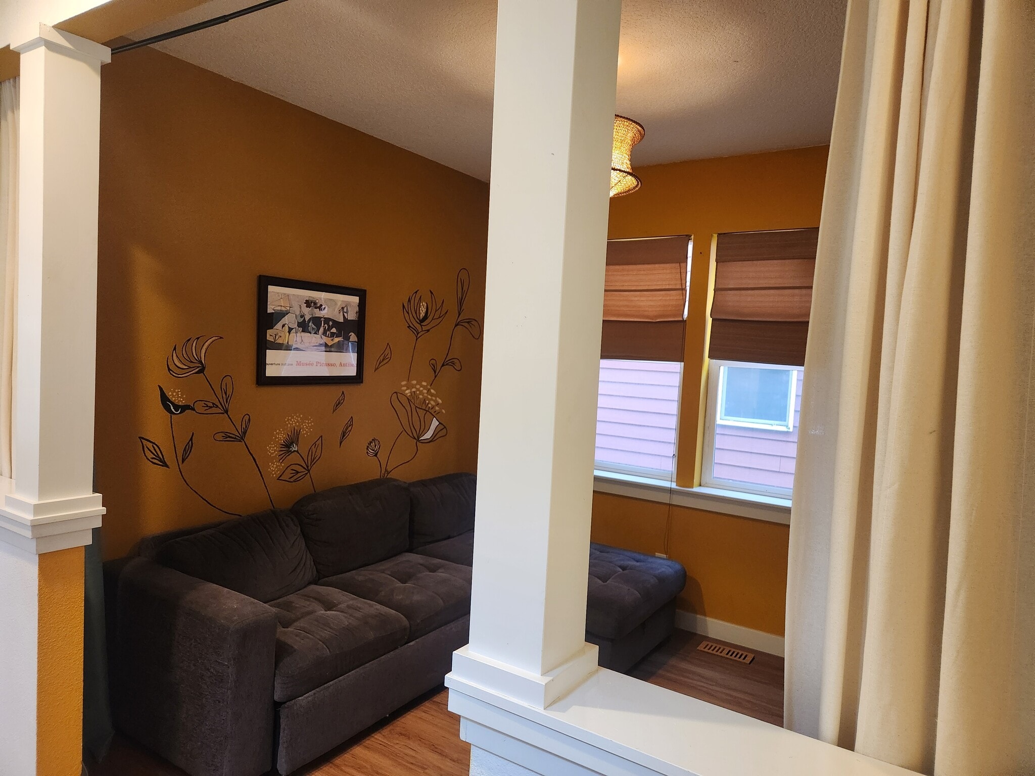 Great space for a formal dining room or a den - 7727 N Kellogg St