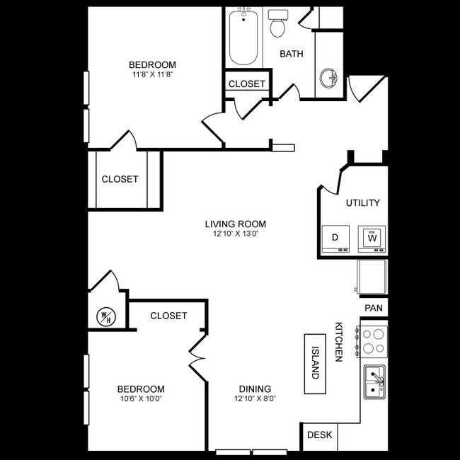 B2S 976 SQ.FT. - Highlands Hill Country