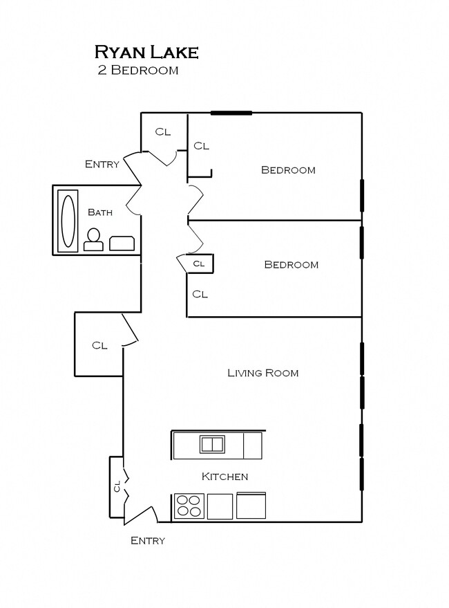 Floorplan - Point 47 Apartments (3401)