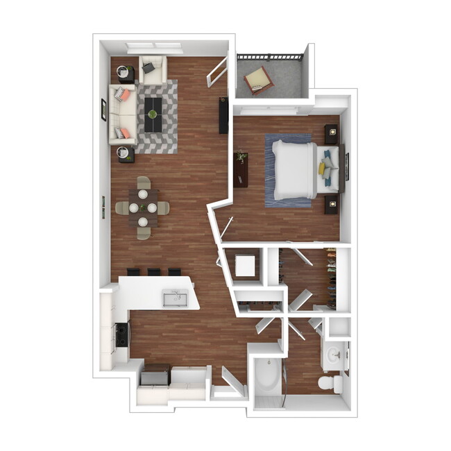 Floorplan - 7166 at Belmar